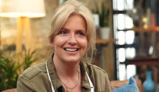 Penny Lancaster was elimiated during the quarter finals (BBC)