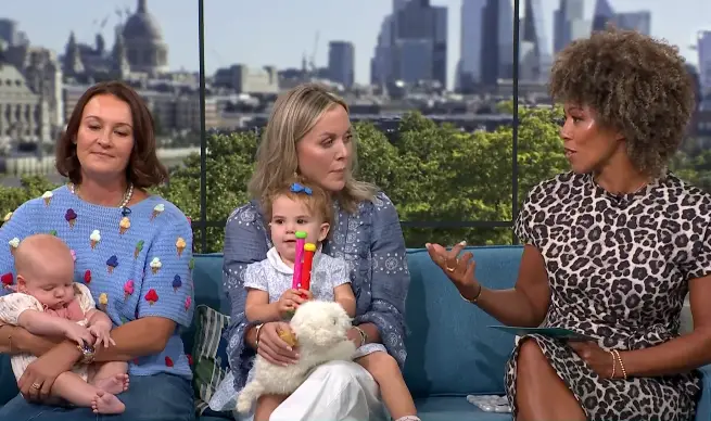 This Morning's Dr Zoe said that baby's are provided with other women's breast milk through donor banks (ITV)