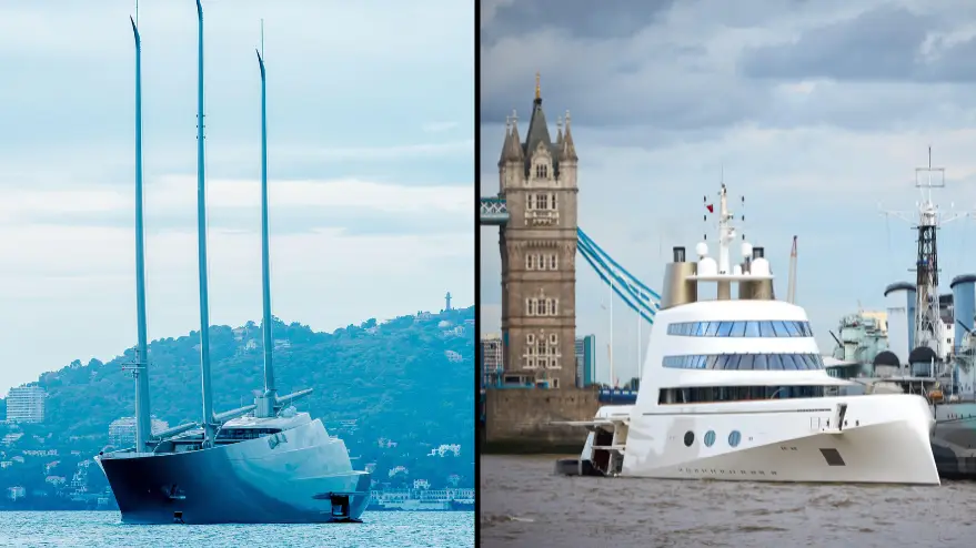 Russian Oligarch's $793 Million Mega Yacht Seized By Italian Police