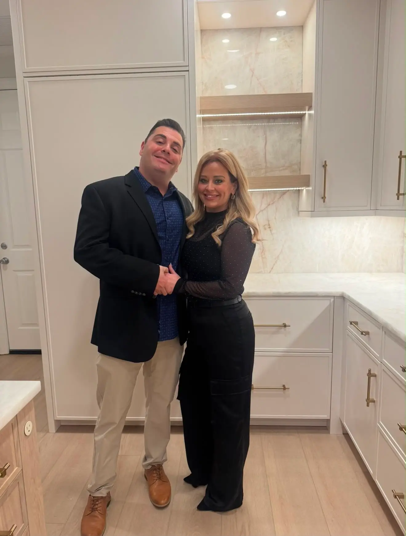 Kortney and her husband plan on naming the baby boy Beau (SWNS)