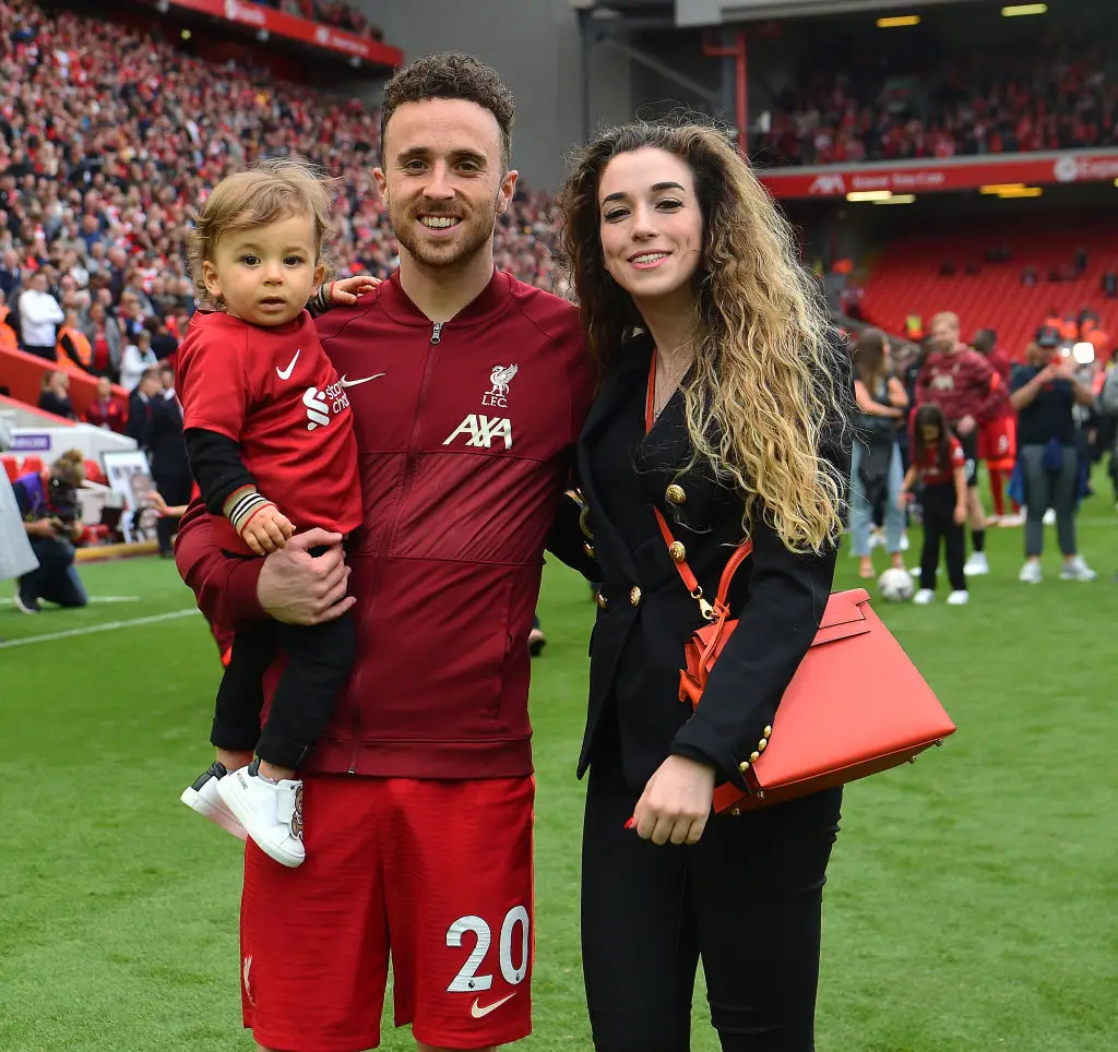 Rute and Diogo celebrated their wedding in June (John Powell/Liverpool FC via Getty Images)