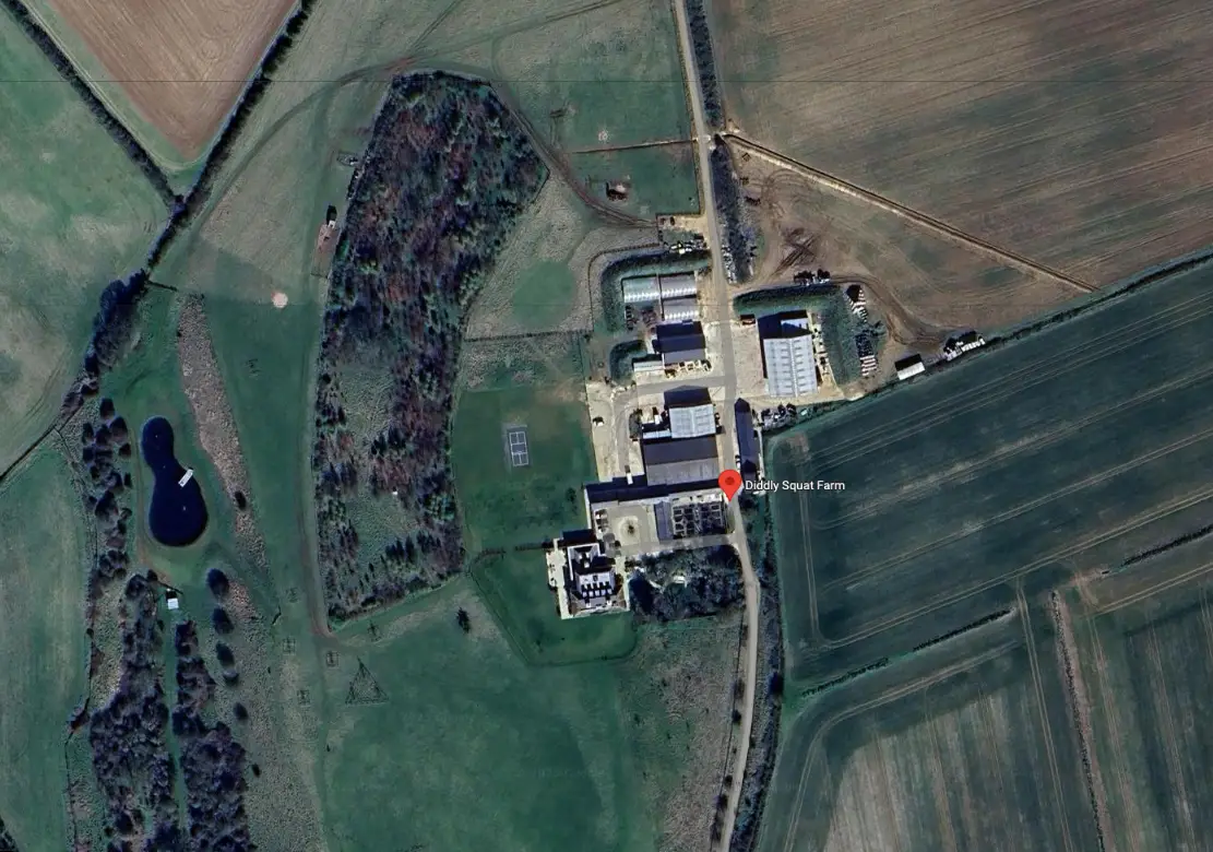 Diddly Squat now (Google Maps)