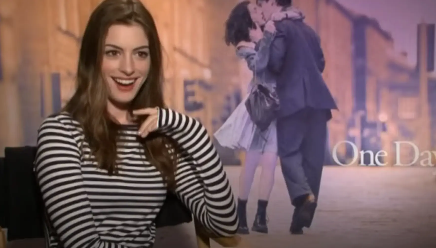 The actress dealt with the comment extremely well (Youtube/Chris Van Vilet)