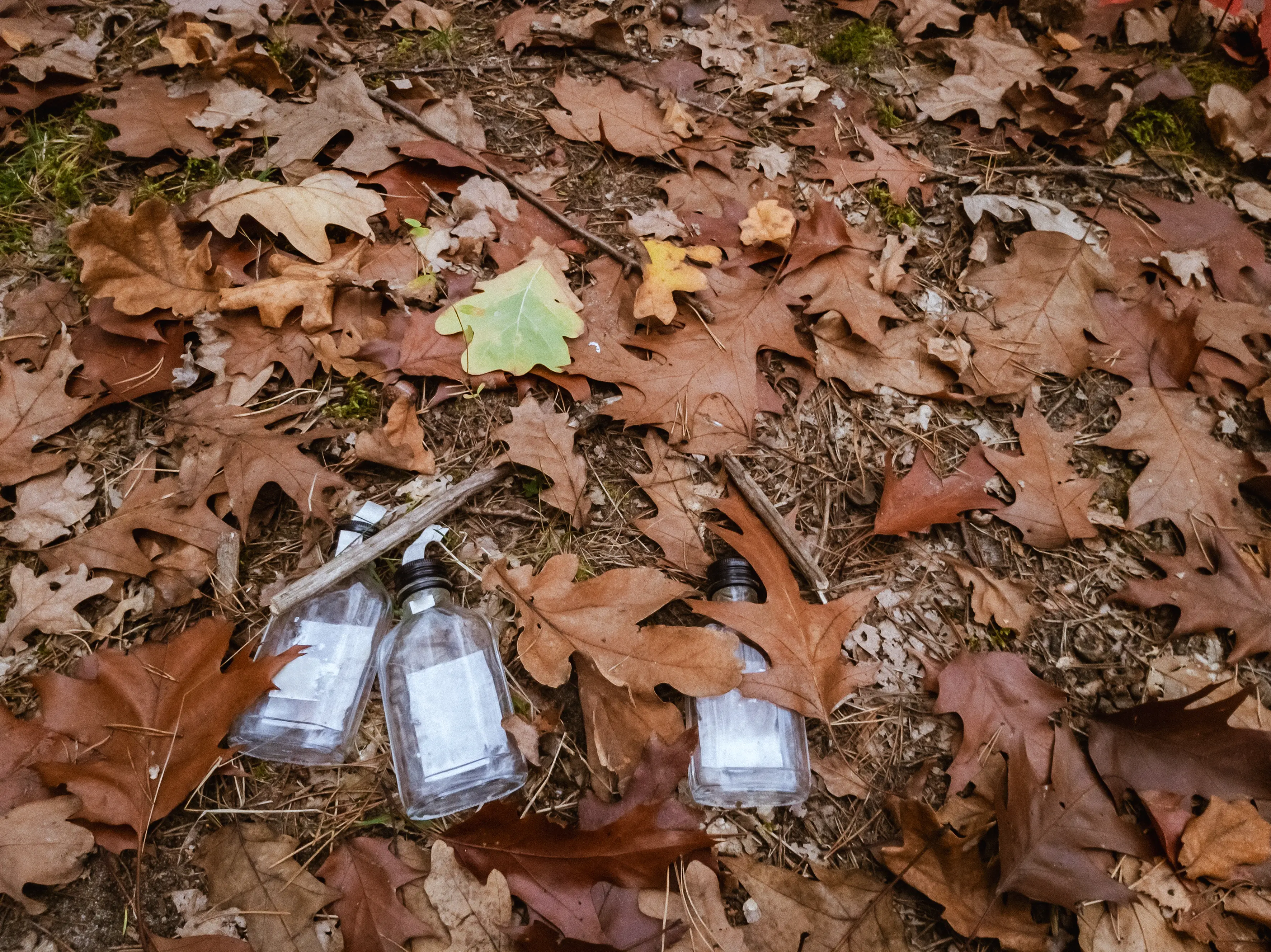She'd hide the bottles outside the flat. (Getty Stock)