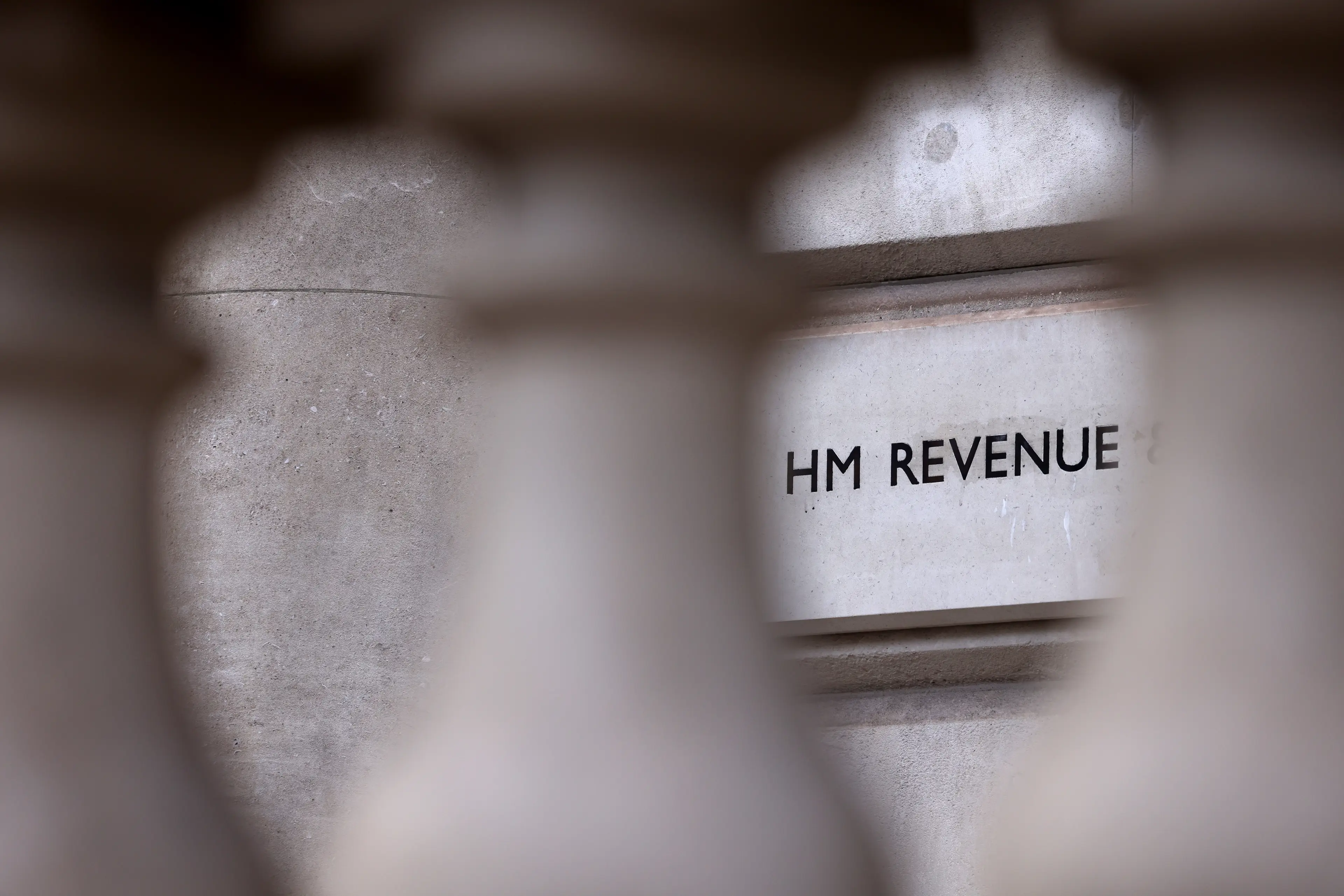 HM Revenue and Customs headquarters in the Westminster district of London (Hollie Adams/Bloomberg via Getty Images)
