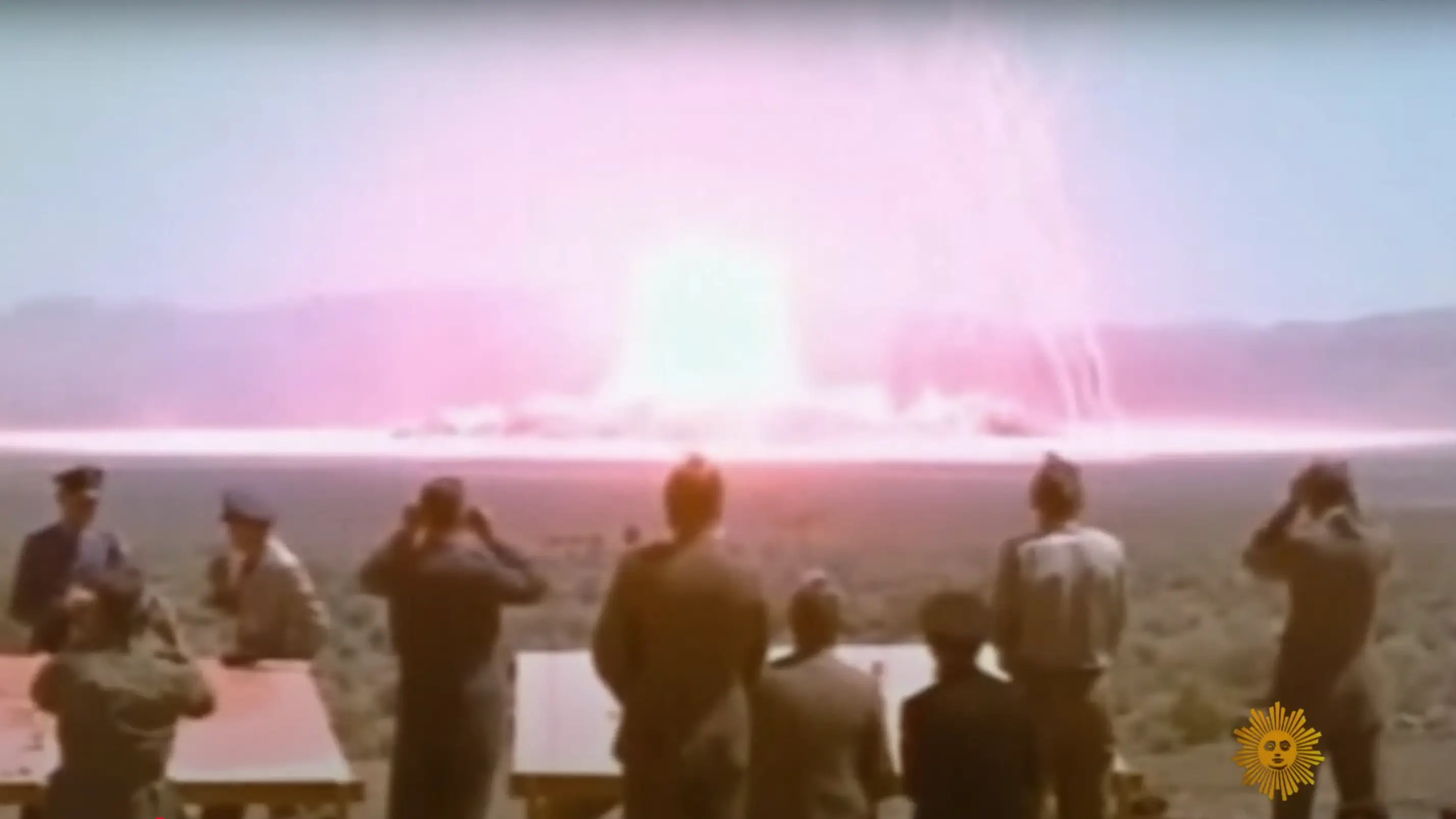 Footage released from nuclear test recordings (Youtube/CBS Sunday Morning)