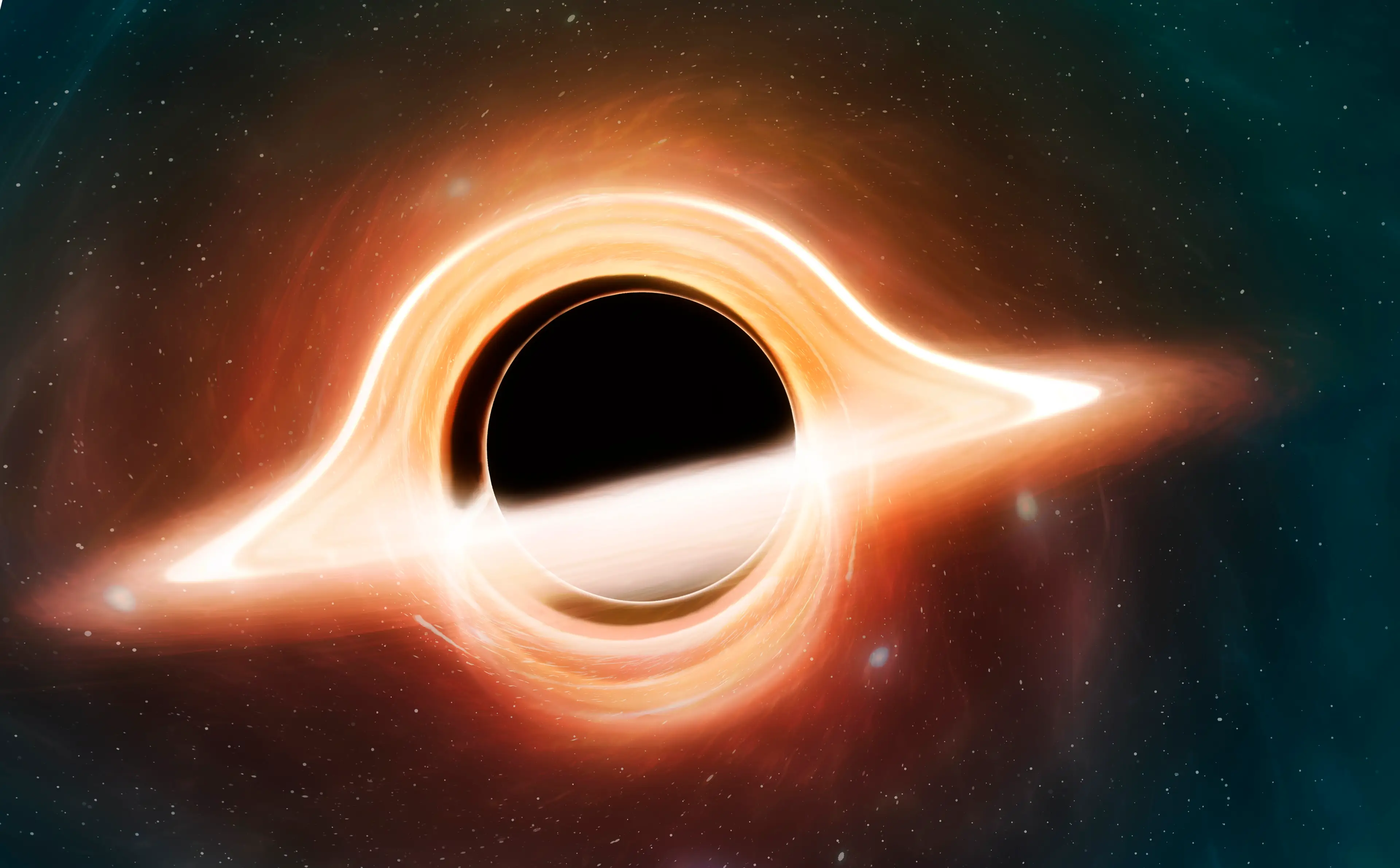 CGI of a supermassive black hole (Getty Stock Image)