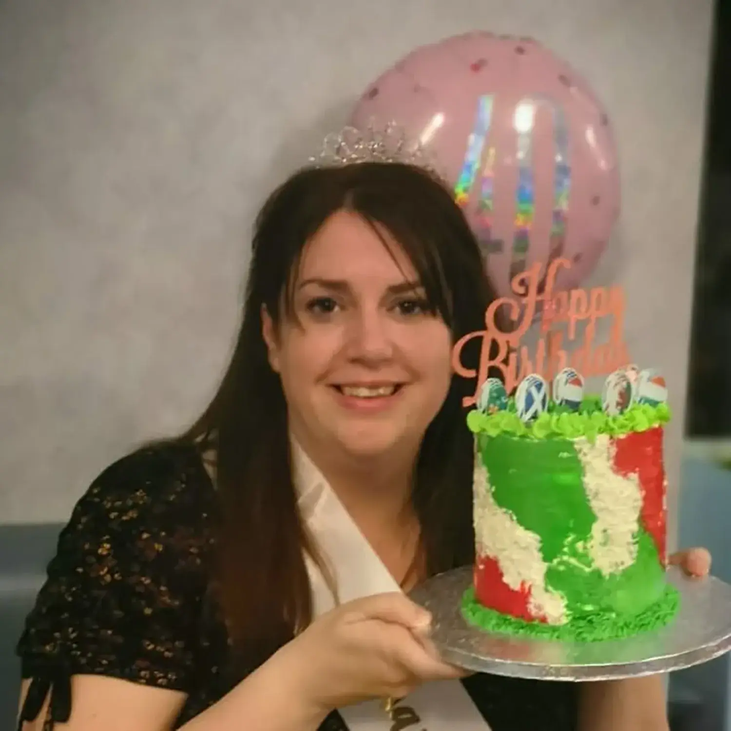 Kath Main learned about the devastating mix-up after reading about an unclaimed lottery ticket in her area (Kath Main/Facebook)