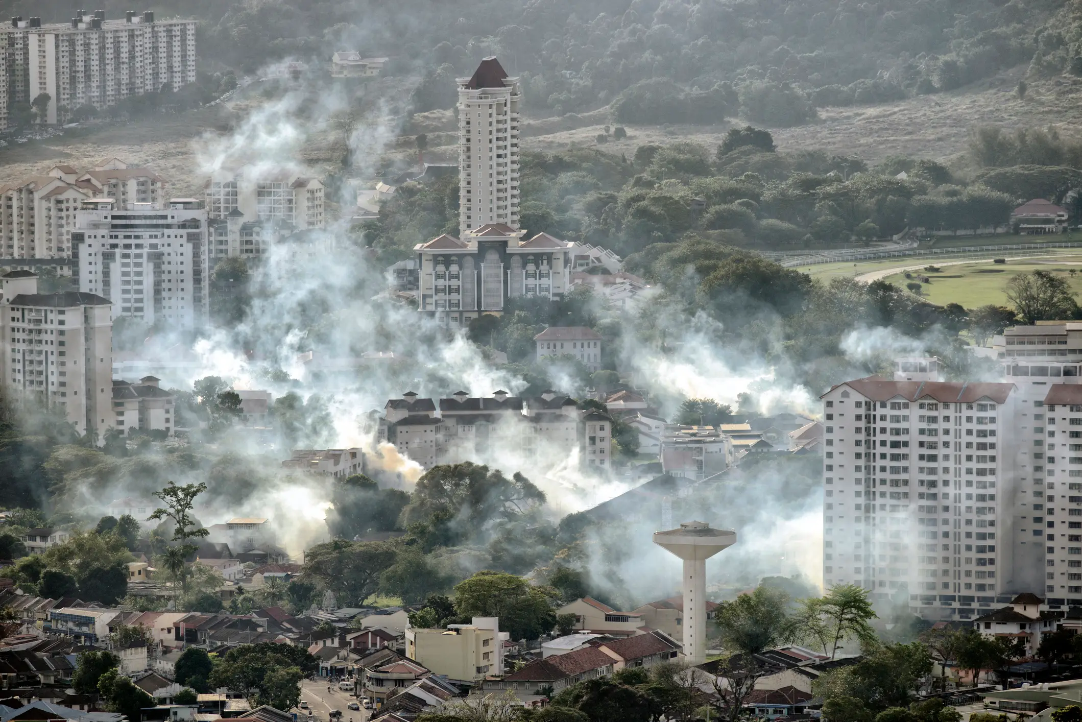 Insecticide spraying releases chemicals that kill adult mosquitoes and interrupt transmission (Getty Stock Images)