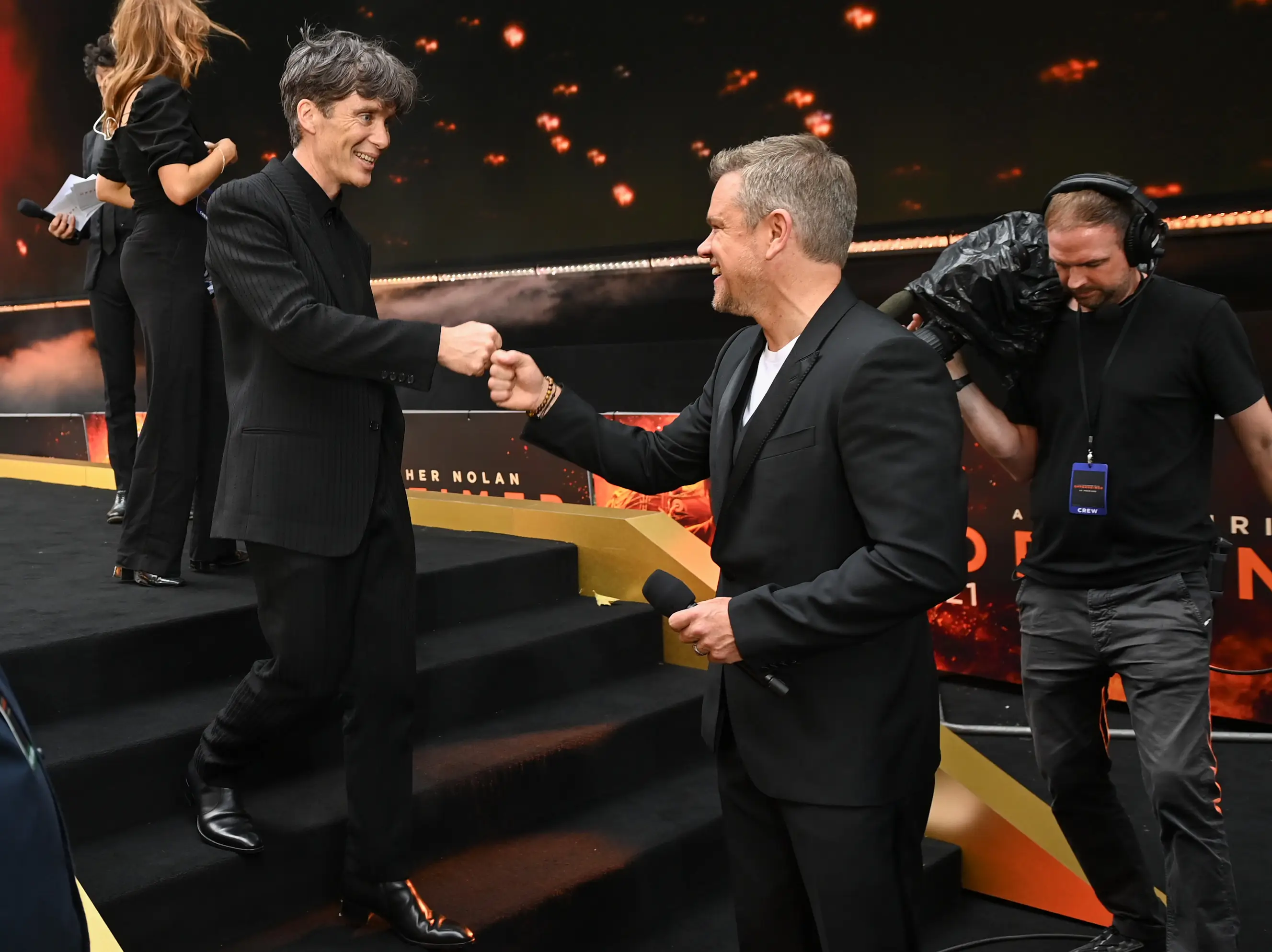 Sounds like there's people Damon would rather have his tea with (Kate Green/Getty Images for Universal Pictures)