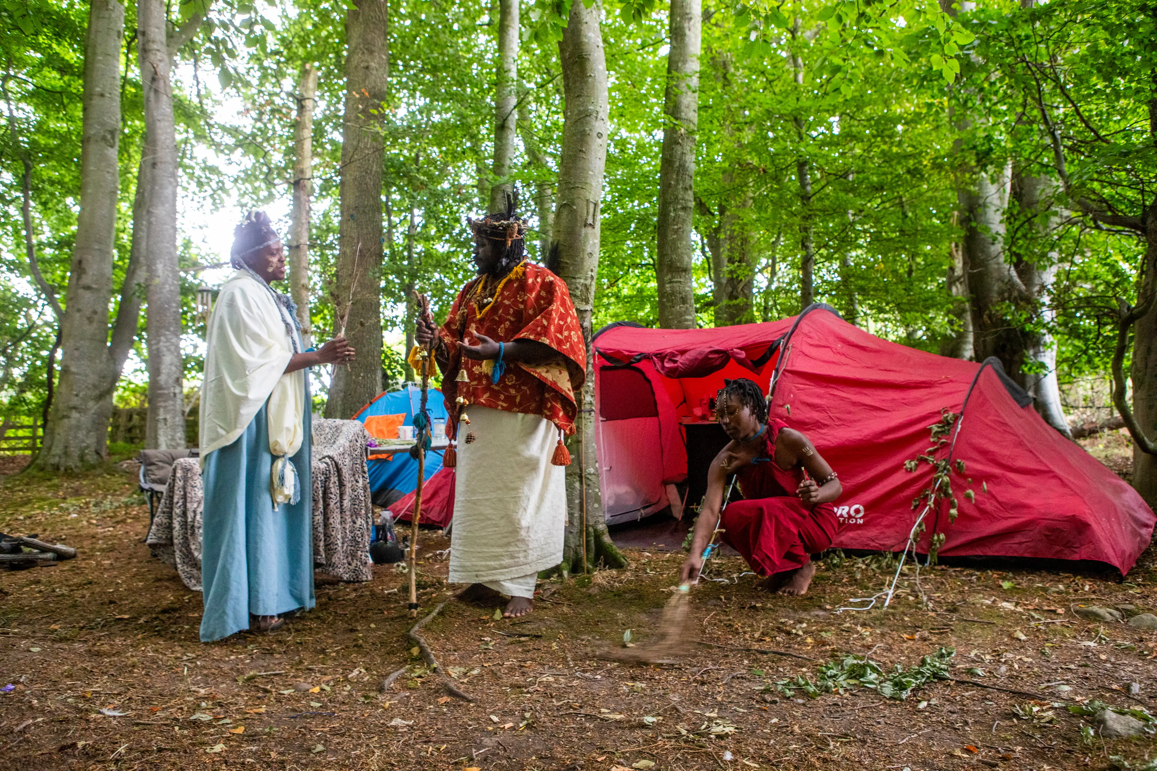 The tribe has come under fire from local authorities (SWNS)