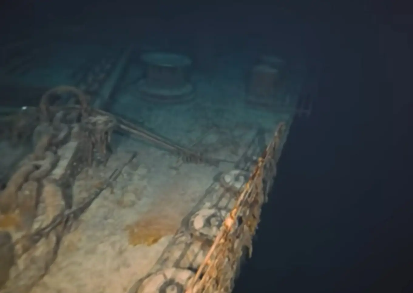 OceanGate captured the first 8K footage of the Titanic wreckage.