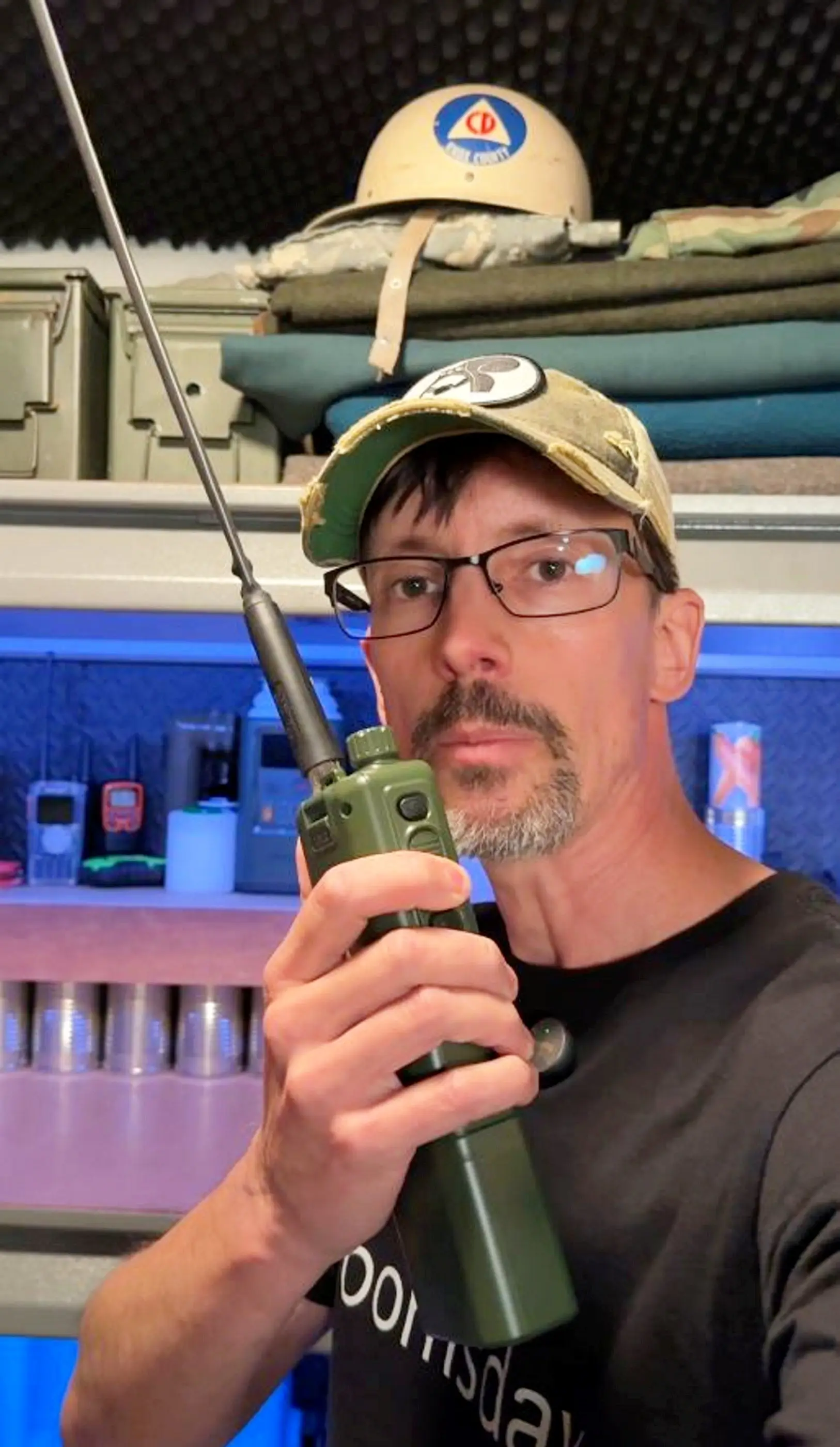Having a radio that doesn't need batteries could be vital (Derrick James/SWNS)