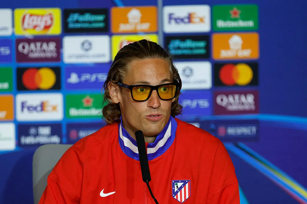 Llorente opened up on his use of the tinted glasses (OSCAR DEL POZO/AFP via Getty Images)