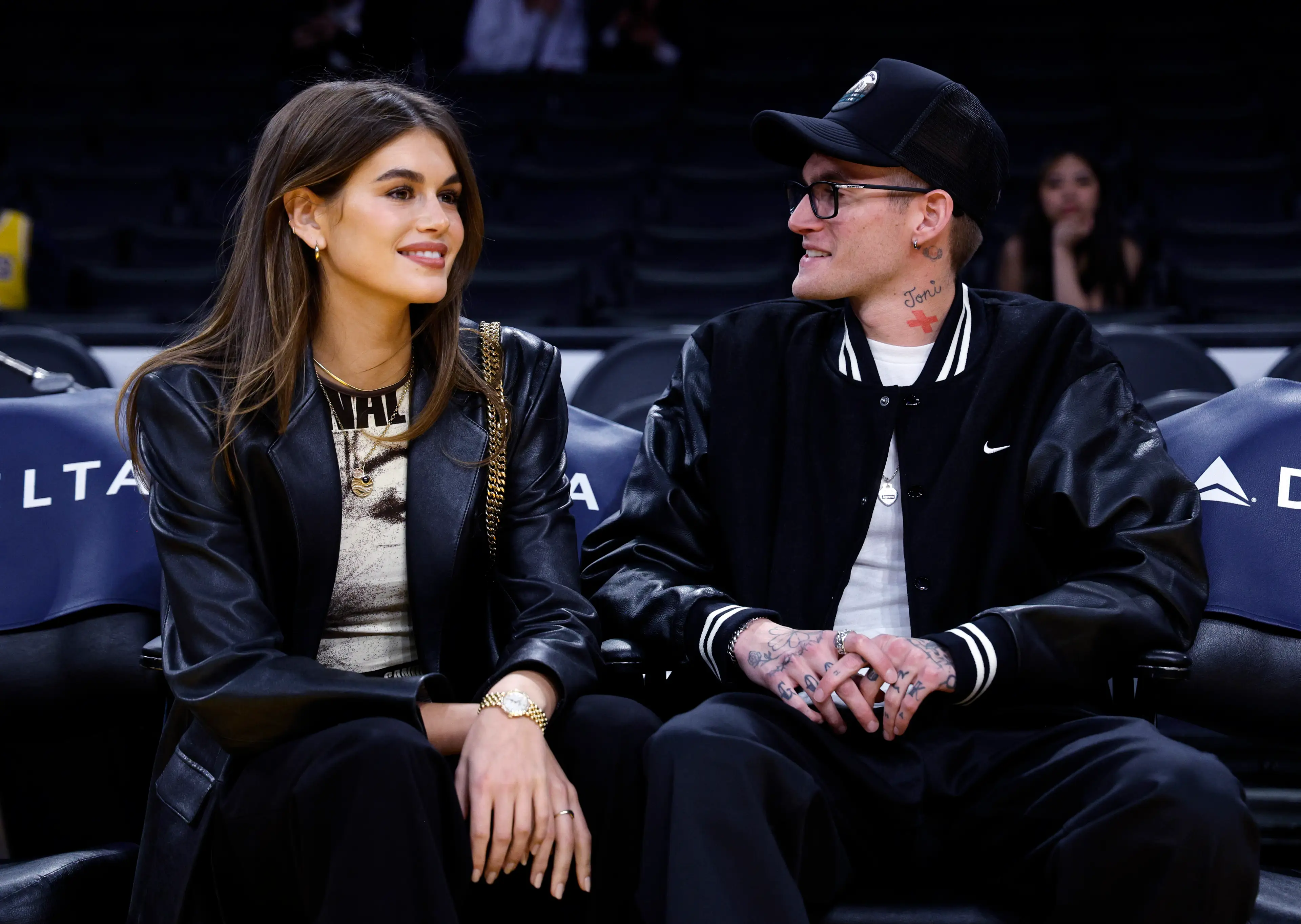 His beloved sister Kaia heaped praise on her brother in an interview last month (Kevork Djansezian/Getty Images)
