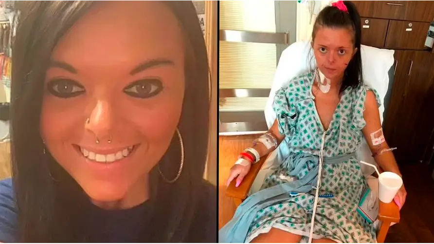 Vaping addict left on life support with deadly lung condition