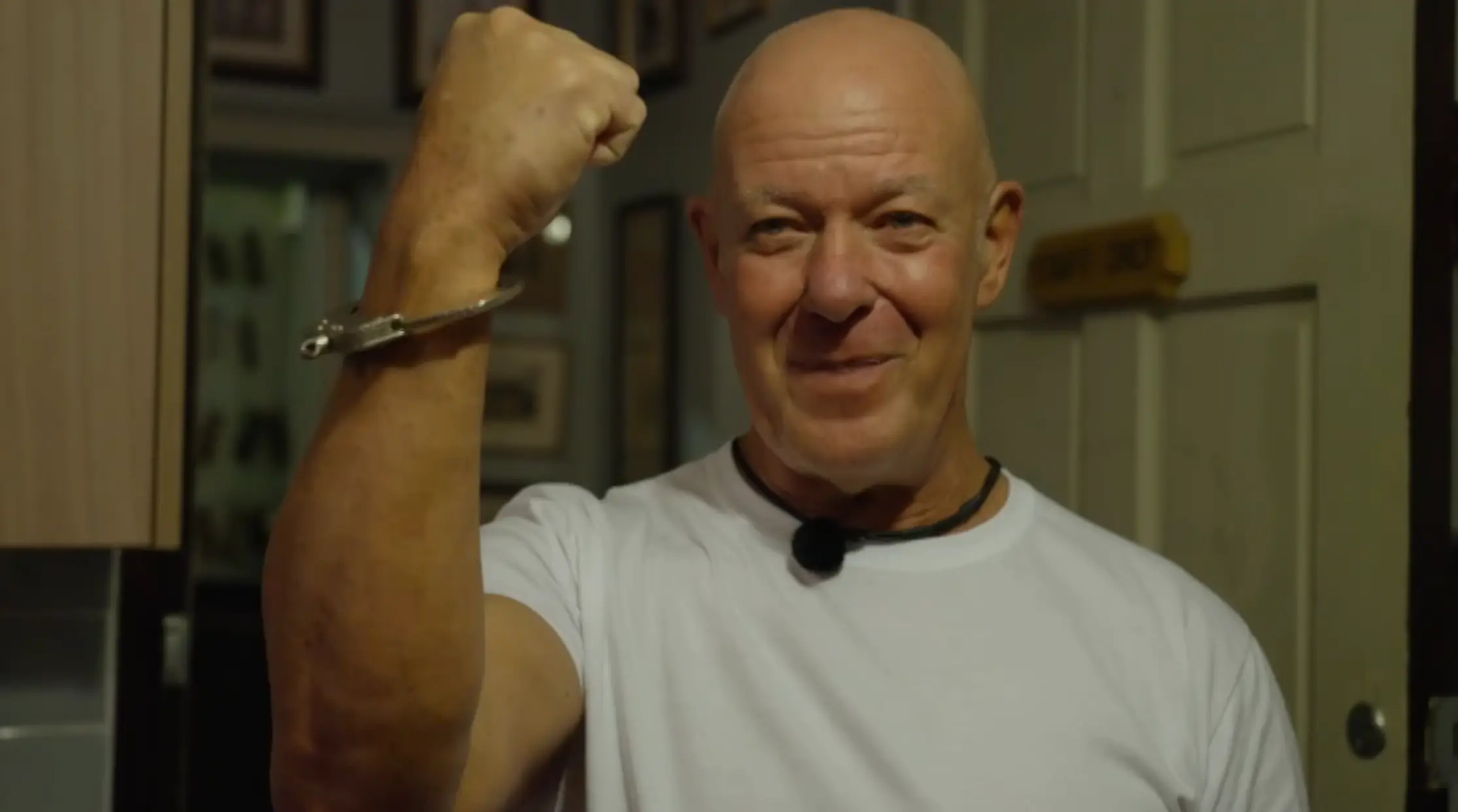 George was praised online for standing up to Benjamin and arguing with the Baronet's upper class friends over their support of Nigel Farage (Channel 4)