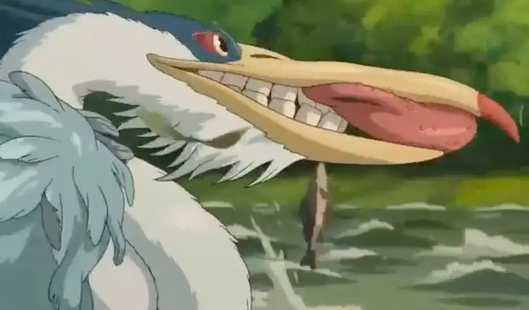 Pattinson is voicing The Grey Heron.