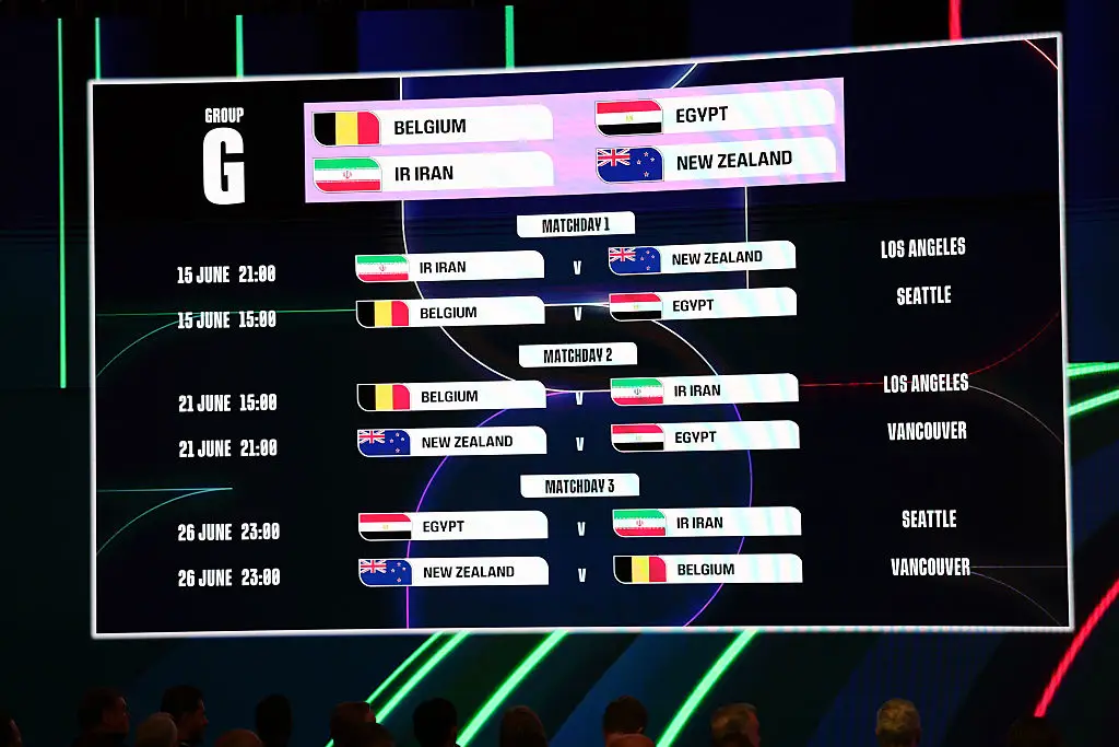 Before organisers knew which team would play it the 26 June match between Egypt and Iran was planned to be a 'pride match', they still plan to go ahead (Dan Mullan/Getty Images)