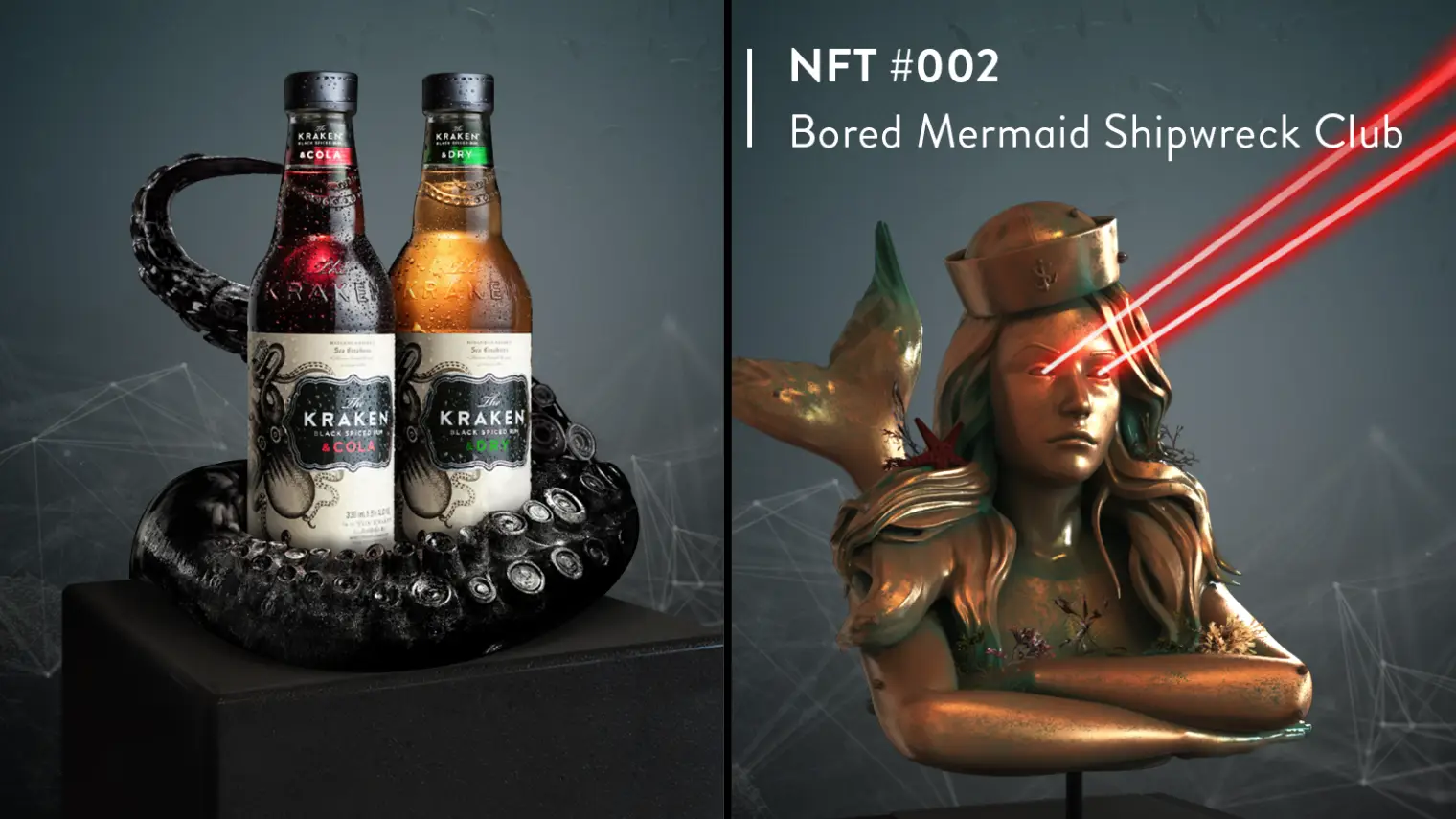 Supplied, The Kraken Rum.