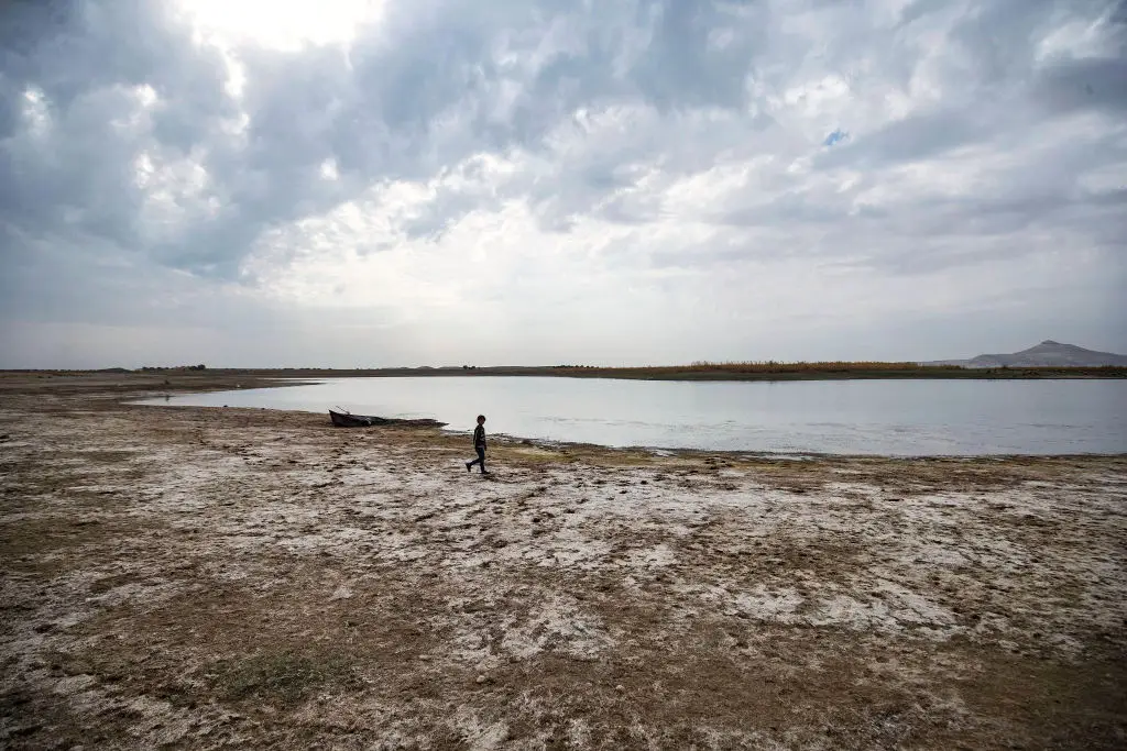 Climate change and a growing population is placing pressure on the river, named as one of four from the Garden of Eden in the Bible (Photo by Delil SOULEIMAN / AFP) (Photo by DELIL SOULEIMAN/AFP via Getty Images)
