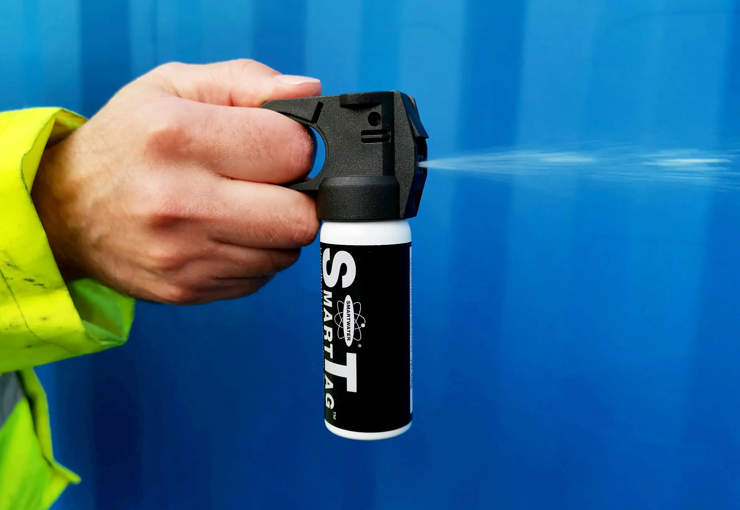 The Smart Water acts like a permanent marker.