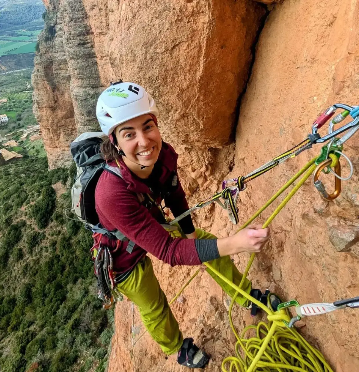 Marta Jiménez was referred to as the ‘Adrenaline woman’ (Instagram/@marta_inthewild)