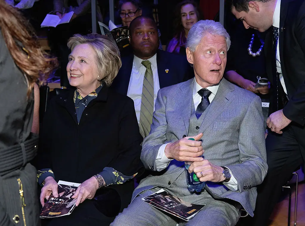 The former US leader also criticised the decision to have his wife Hillary testify yesterday (Theo Wargo/Getty Images)