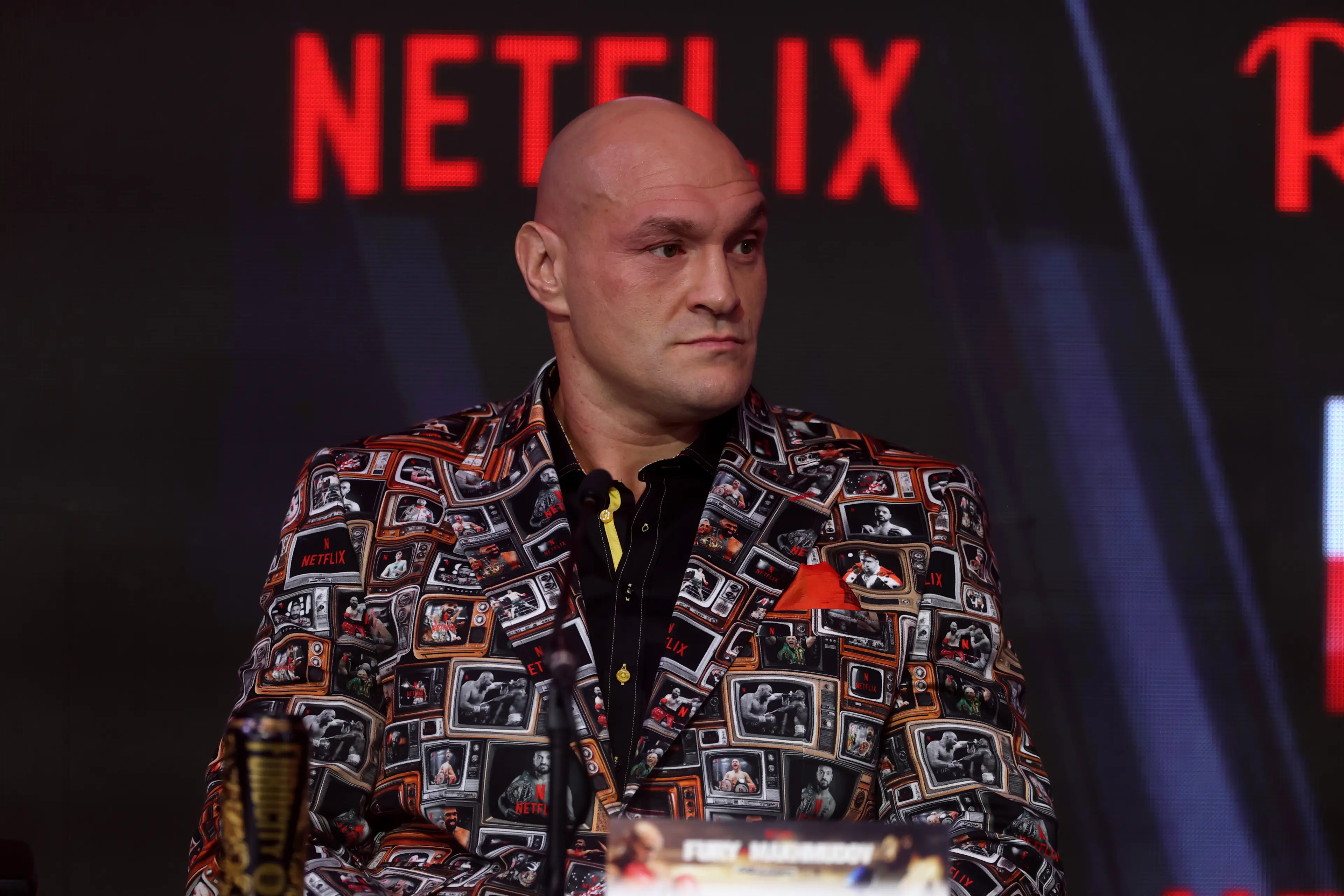 Tyson Fury will be boxing live on Netflix (Richard Pelham/Getty Images for Netflix)