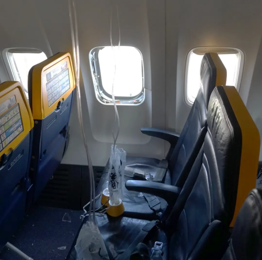 Inside the cabin (NTSB)