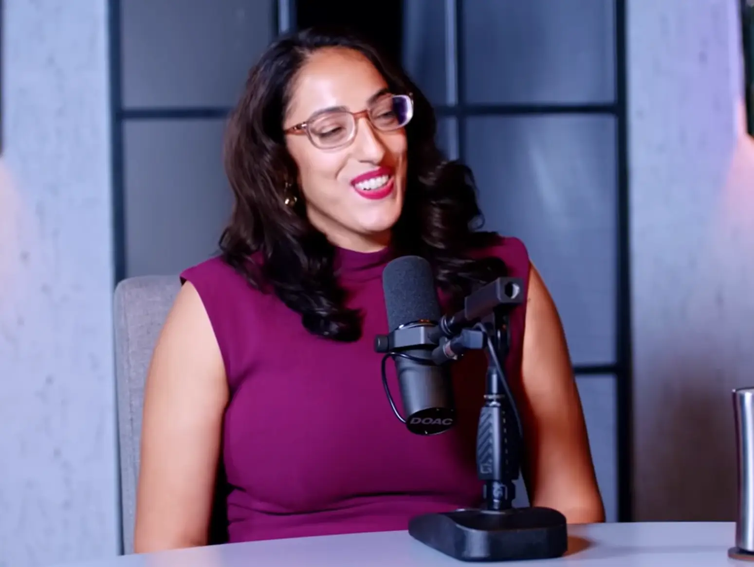 Dr Rena Malik emphasised that it's about quality over quantity. (YouTube/Diary of a CEO)