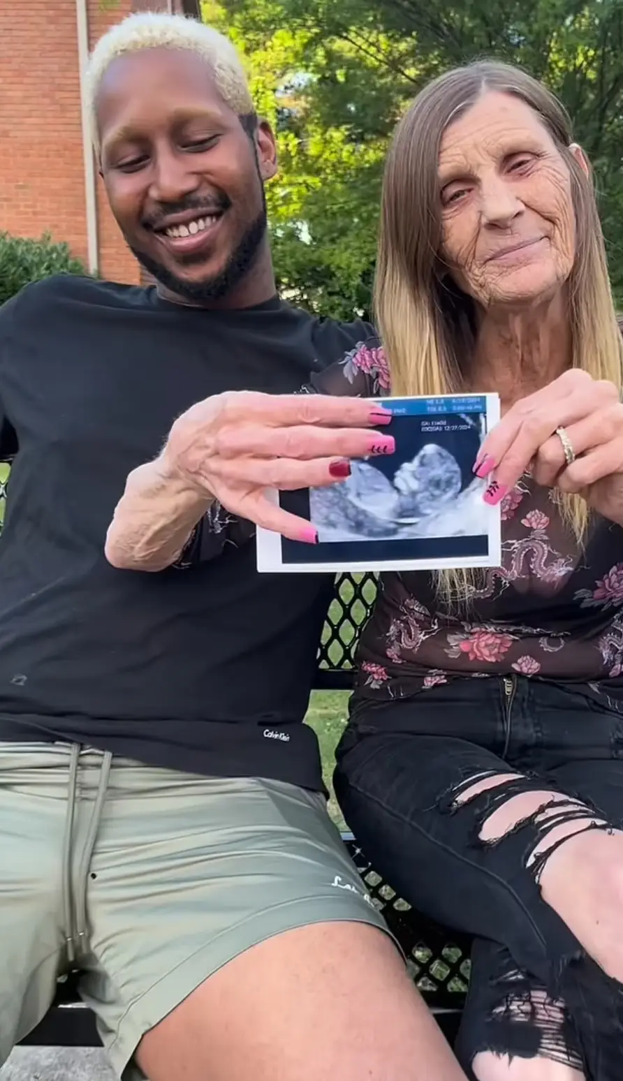 The couple are having a baby girl. (Instagram/therealoliver6060)