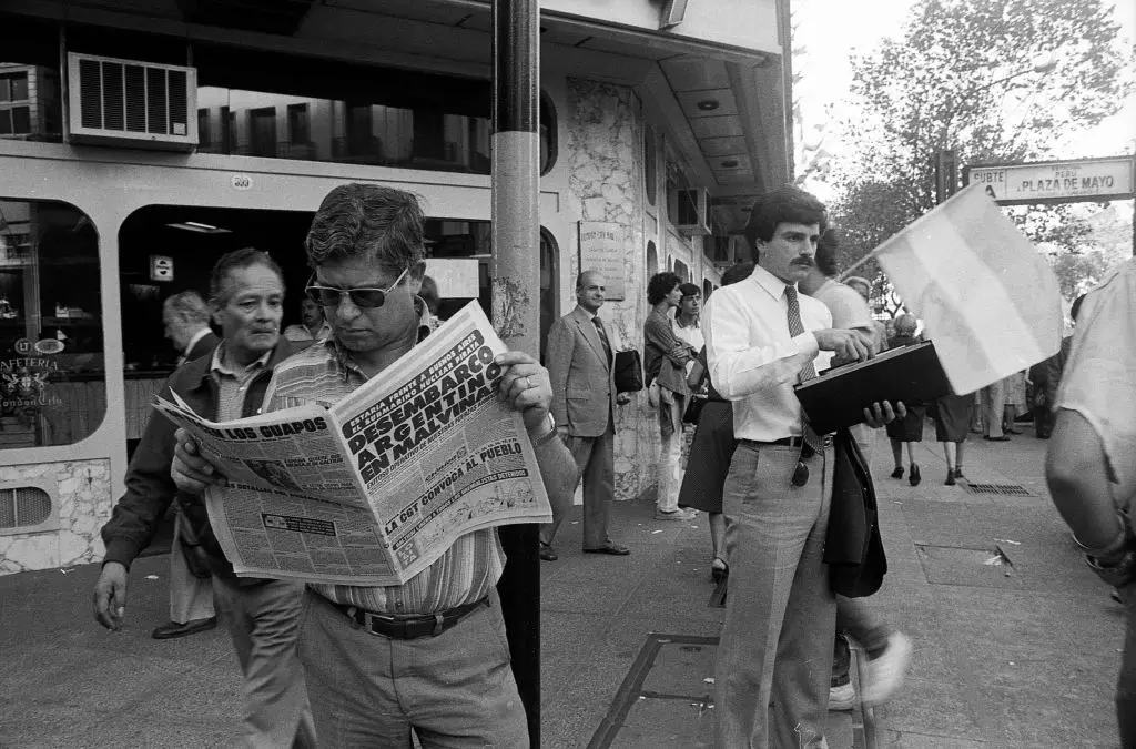 The Falklands War in 1982 triggered political conflict between the two nations (Eduardo Comesaña/Getty Images)
