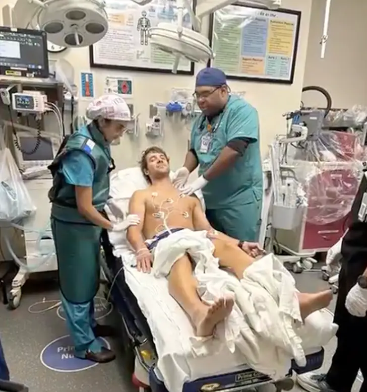 He sustained an injury to his arm but it could have been a lot worse (WRDW)