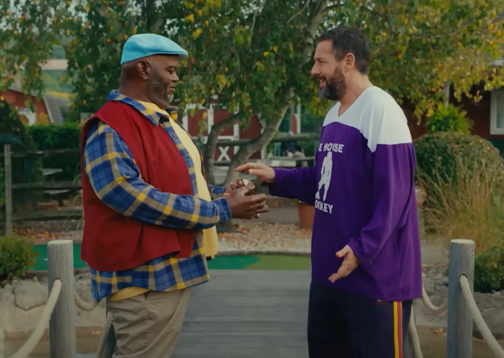 Fans are introduced to Chubbs' son in the trailer for Happy Gilmore 2 (Netflix)
