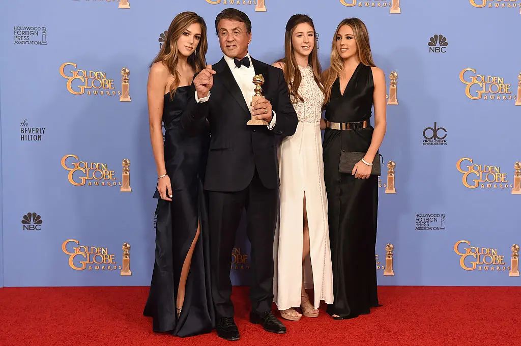 His daughters revealed how intimidating he was to their boyfriends (Kevin Winter/Getty Images)