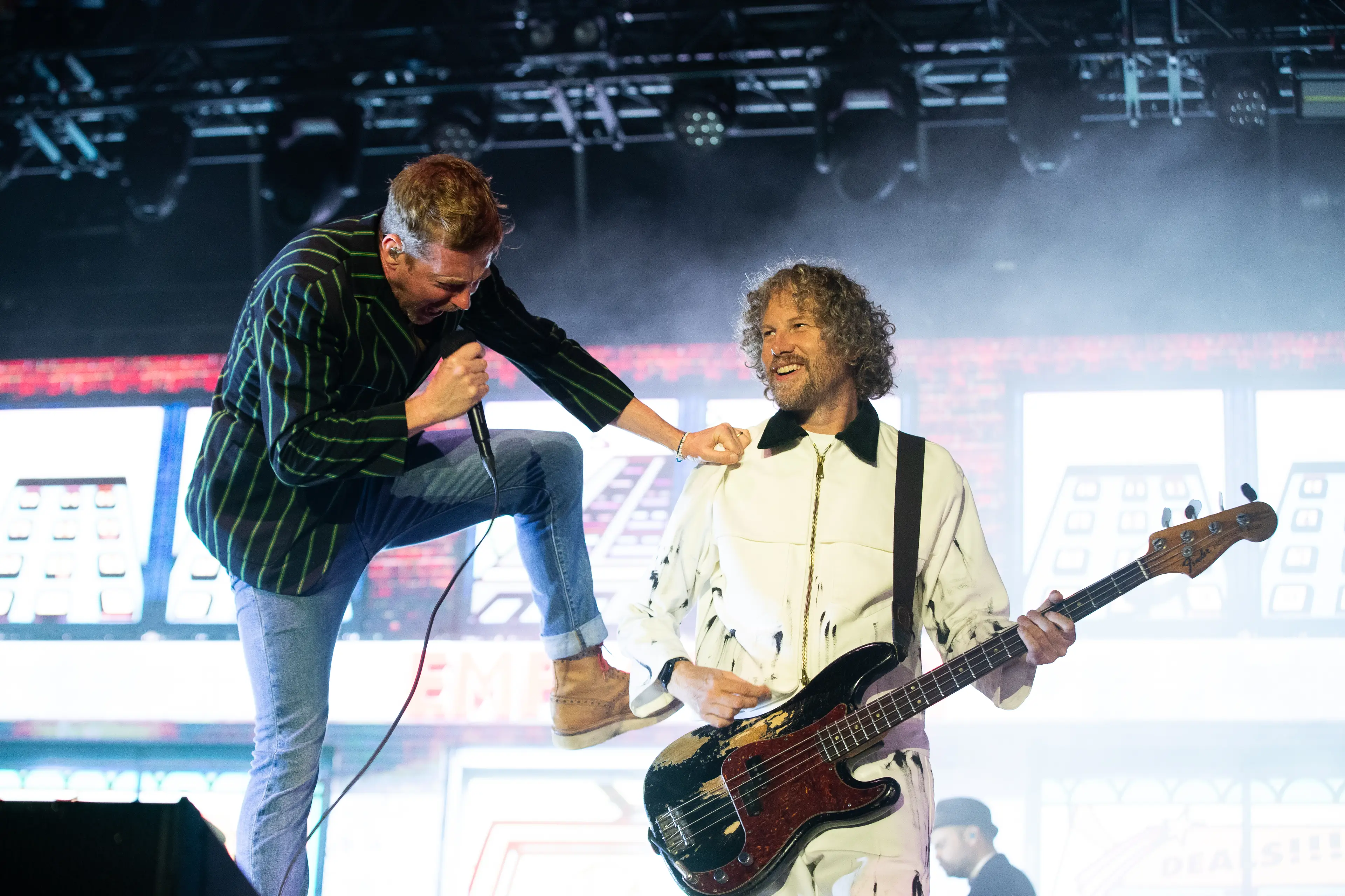 The band has been celebrating the anniversary of their Employment album (Photo by Kieran Frost/Redferns)