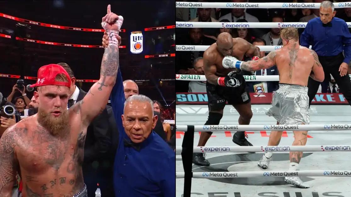 Viewers are all making the same comment after Mike Tyson loses Netflix fight to Jake Paul