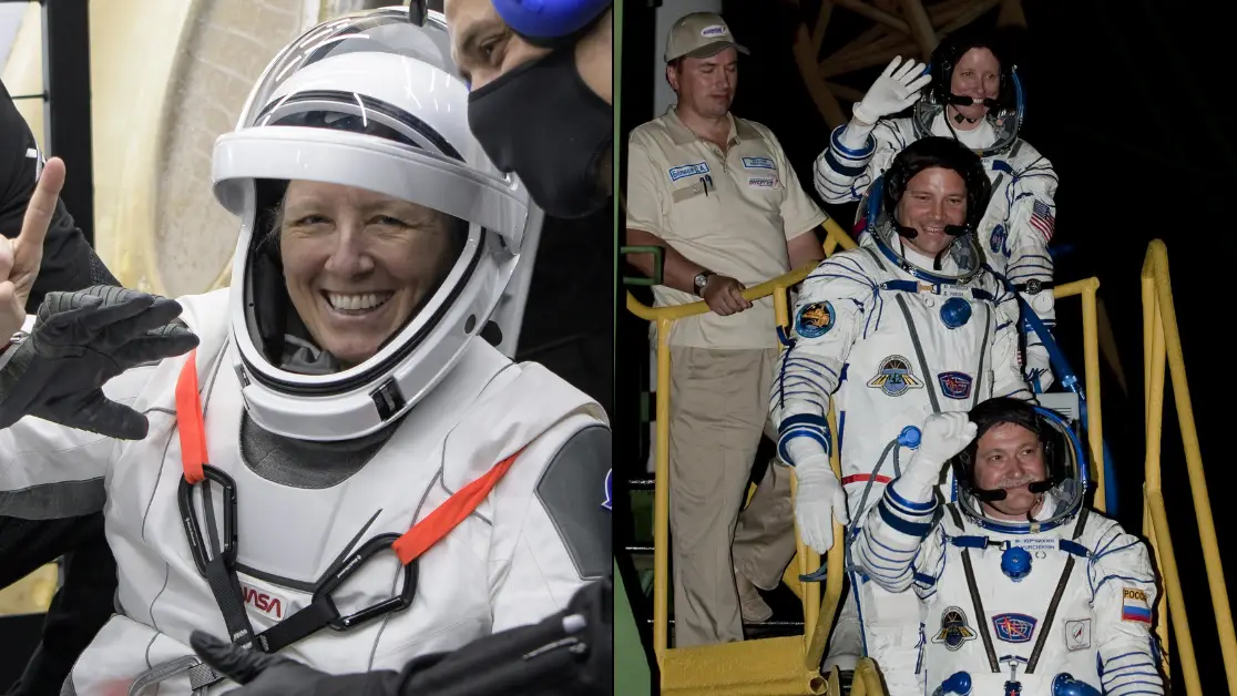 Bill Ingalls/NASA via Getty Images / Carla Cioffi/NASA via Getty Images