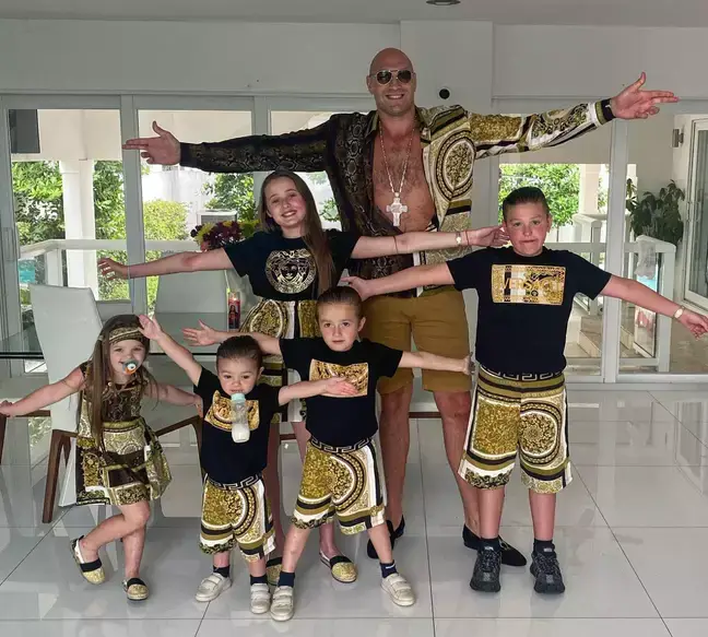 The boxer said all his sons had been named Prince because 'I'm a king and they're princes until they earn their rightful name'.