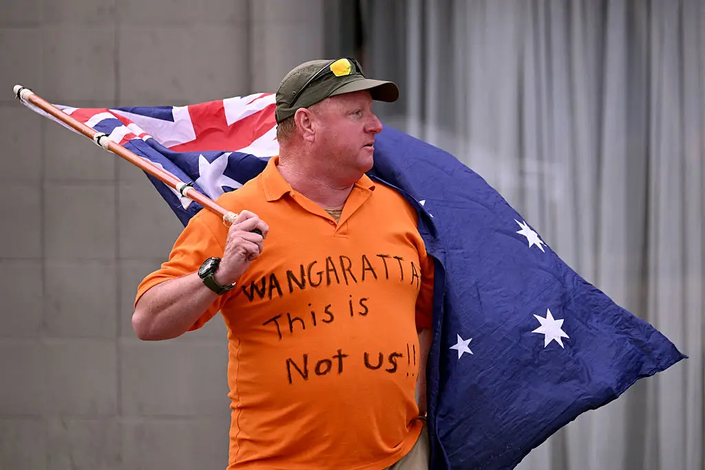 Locals have called out the alleged act of violence (William WEST / AFP via Getty Images)