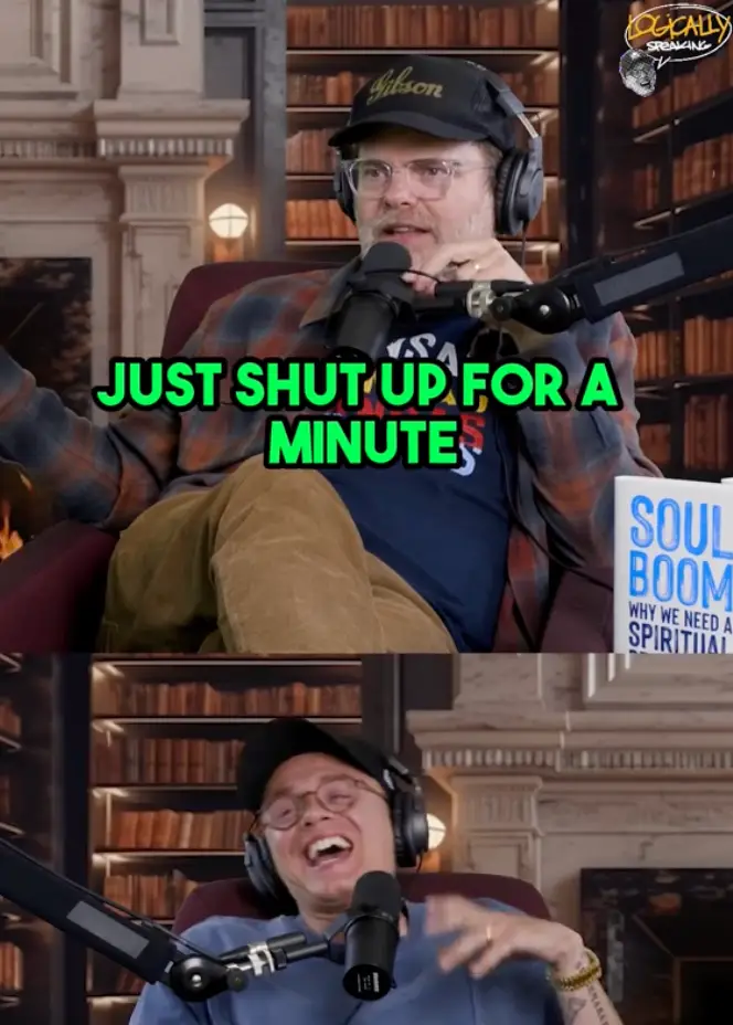 Logic was in hysterics as Wilson made his confession.