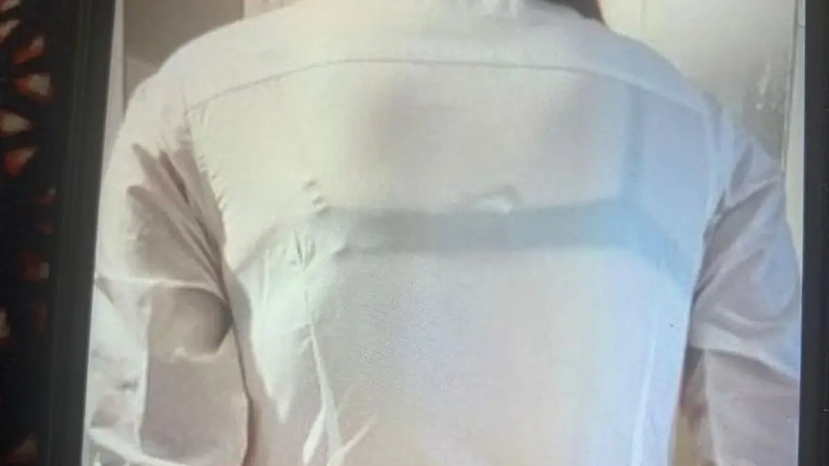 The back of one of the new shirts, according to the union.