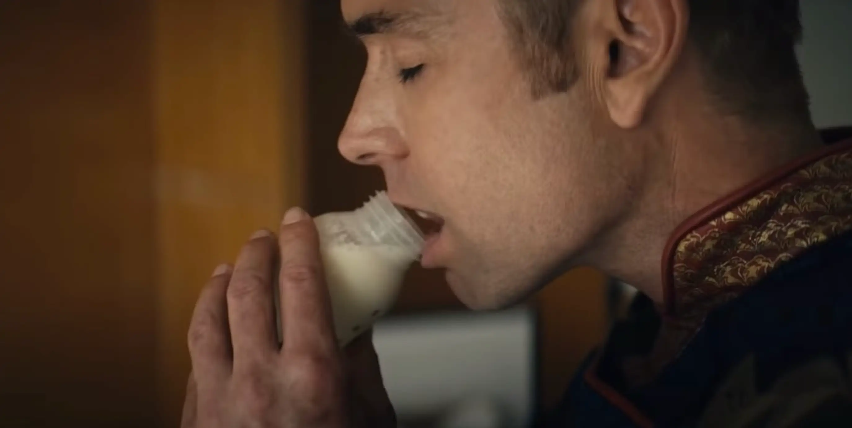 Homelander is a Lactophile in The Boys (Prime Video)