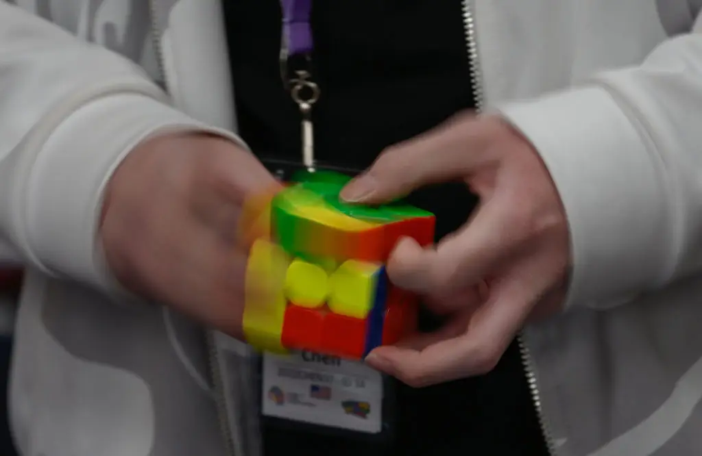 Originally inventing in 1974, the Rubik's Cube remains one of the most popular puzzle games ever (Peter Zay/Anadolu via Getty Images)