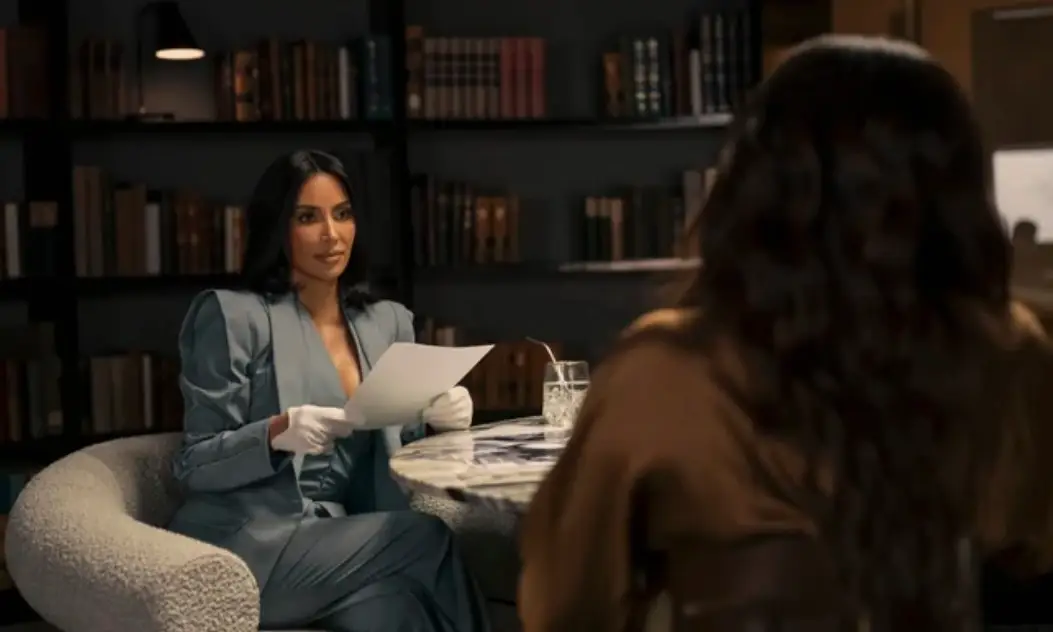 As well as being an aspiring lawyer in real life, Kardashian plays a hotshot divorce lawyer in the series All's Fair (Disney+)