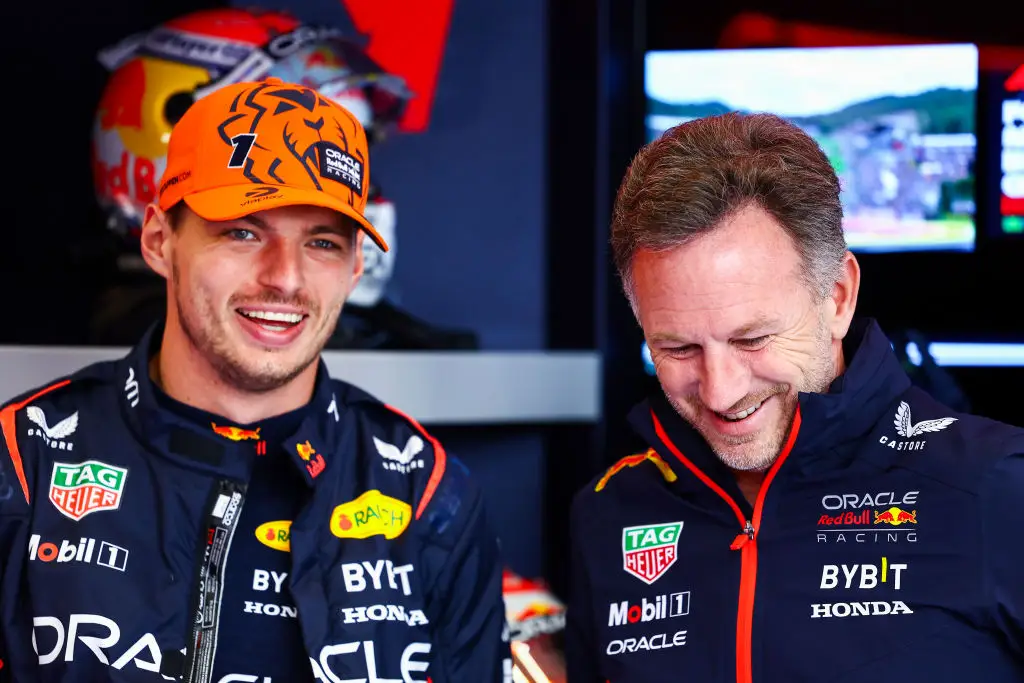 Verstappen's team say Horner's departure changes nothing about his F1 future (Mark Thompson/Getty Images)