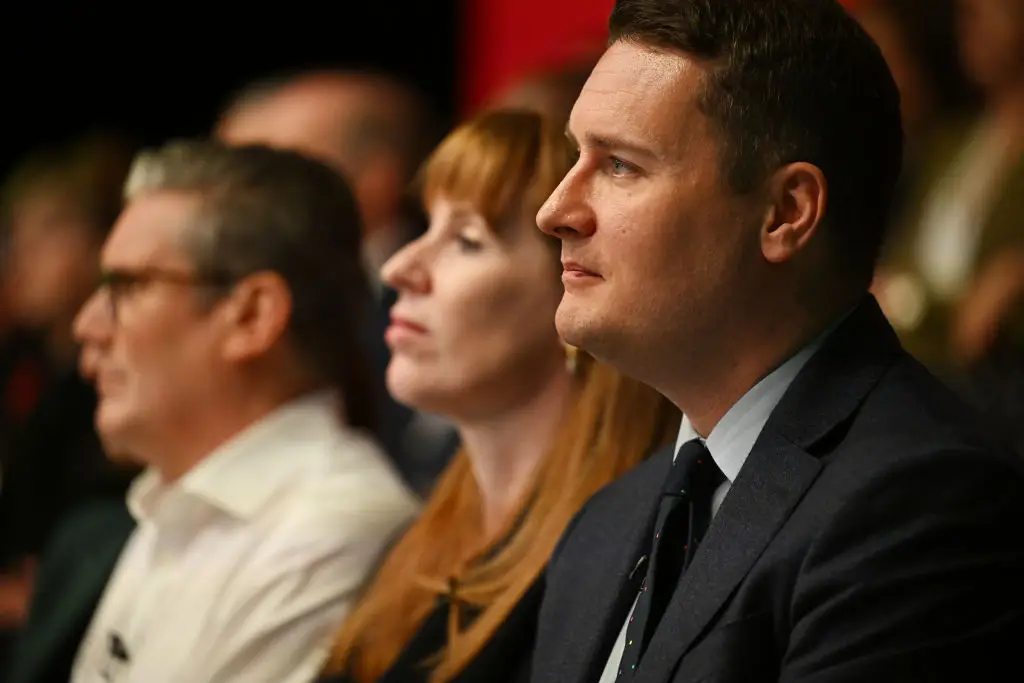 Wes Streeting and Angela Rayner are likely to be two favourites to take over (Leon Neal/Getty Images)
