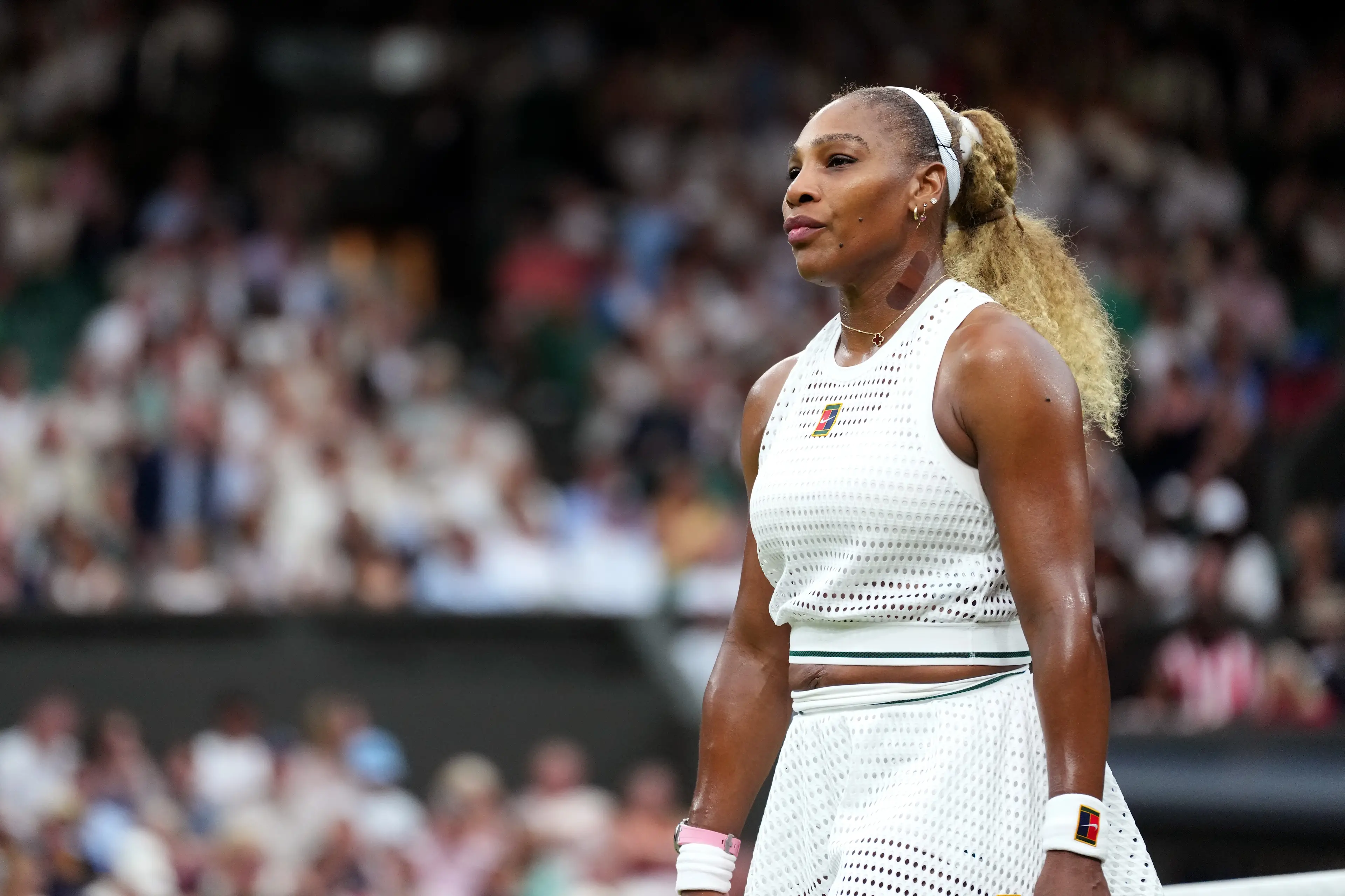 Williams' agent said she missed the press conference due to an injury she sustained (Marleen Fouchier/BSR Agency/Getty Images)