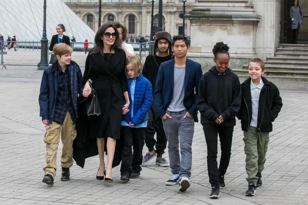 Angelina has custody of all six of their kids (Marc Piasecki/GC Images)